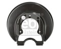 FEBI BILSTEIN Spritzblech Bremsscheibe 185927 für VW GOLF 4 1J1 BORA 1 1J2 1J5