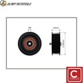 UMLENKFÜHRUNGSROLLE KEILRIPPENRIEMEN 457-99 FÜR ALFA ROMEO GIULIETTA/MITO/4C