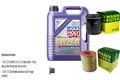 MANN Inspektionspaket 5 L LIQUI MOLY Leichtlauf High Tech 5W-40 für Peugeot 106