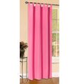 Vorhang Blickdicht Schlaufenschal aus Microsatin, matt, 225x140, Pink