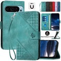 Handyhülle für Google Pixel 9 Pro XL 8 8A 7A Flip Leder Wallet Case Tasche Hülle