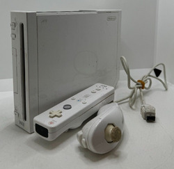 Nintendo WII Bundle - mit Kabeln - (ungetestet)