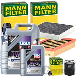 MANN FILTER INSPEKTIONSPAKET passend für FORD MONDEO 5 GALXY 3 S-MAX CJ 2.0 TDCI