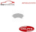 SATZ BREMSBELÄGE BREMSKLÖTZE VORNE DELPHI LP1609 I FÜR CHEVROLET TRANS SPORT