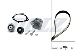 Dolz KD102 Wasserpumpe + Zahnriemensatz für ALFA ROMEO  passend für FIAT JEEP Kü