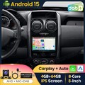 DAB+ 8Core 4+64GB Android 15 Carplay Autoradio Für Renault Dacia Duster 2015-17