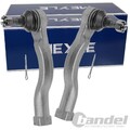 2x MEYLE SPURSTANGENKOPF LINKS+RECHTS passend für FIAT FULLBACK MITSUBISHI L200