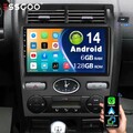 9" 8 Core Carplay DAB+ Autoradio Für Ford Mondeo 2004-07 Android 14 GPS Navi BT