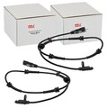 2X NTY ABS-SENSOREN RADDREHZAHL HINTEN BEIDSEITIG PASSEND FÜR NISSAN QASHQAI