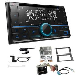 Kenwood DPX-7300DAB Autoradio Bluetooth DAB+ für Ford Transit 2006-2013 schwarz