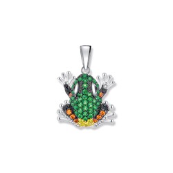 FLOPPY FROSCH ANHÄNGER, 18 mm X 18 mm