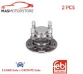 RADLAGERSATZ RADLAGER SATZ PAAR HINTEN FEBI BILSTEIN 180700 2PCS A FÜR BMW 2,1