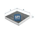 UFI 54.318.00 Filter, Innenraumluft für ALPINA BMW