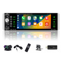 1 Din 5.1" DAB+ Apple Carplay Autoradio IPS Touchscreen Bluetooth FM AM RDS Kam+