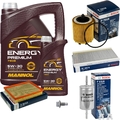 BOSCH Inspektionpaket 6 L MANNOL Energy Premium 5W-30 für Saab 9-3 Cabriolet