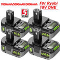 18V 7.0Ah 5.0Ah 3.0Ah Akku für RYOBI One Plus Lithium RB18L50 P108 P104 Batterie