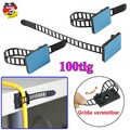 100 Kabelhalter Kabelklemme Kabelclip Kabelschelle Kabelführung Selbstklebend DE
