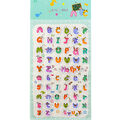 ABC Alphabet 3D Sticker 52 Buchstaben Set Aufkleber Kinder Spielen Lernen 