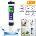 PH TDS Wert Wasser Messgerät Digital Messer Tester Aquarium Pool Prüfer pH 0-14*