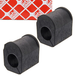 2x febi 12150 Stabilisatorlager für RENAULT CLIO 1 2 EXPRESS RAPID vorne innen