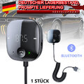 Bluetooth Empfänger FM Modulator Auto Adapter Sender Bluetooth 5,0 Wireless-Aux