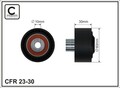 CAFFARO Umlenk-/Führungsrolle Keilrippenriemen 23-30 für SW MAZDA 407 C3 FOCUS 6