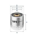 UFI 24.321.00 Kraftstofffilter für DAEWOO MERCEDES-BENZ PUCH SSANGYONG
