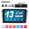 Apple Carplay DAB+ Für Mazda 3 03-09 Autoradio 9" Android 13 GPS NAVI Cam 2+64G