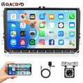Android 13 Autoradio GPS NAVI Für VW GOLF 5 6 Touran EOS Tiguan Polo MIT Kamera