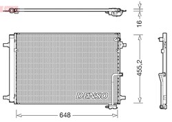 Kondensator Klimaanlage DENSO DCN02042 für A8 AUDI D4 4H2 4H8 4HC 4HL TFSI TDI
