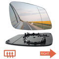 Beheizt Spiegelglas mit Grundplatte Rechts für BMW F20 F22 F30 F32 F10 F11 i3