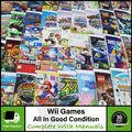 Nintendo Wii Spiele | Multi-Listing | Wählen Sie Ihren Titel