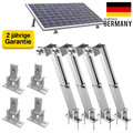 Solarmodul Halterung Aufständerung Balkonkraftwerk Flachdach PV für 1-8 PANEELE