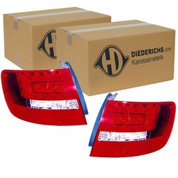 2x DIEDERICHS LED RÜCKLEUCHTEN LINKS+RECHTS AUßEN passend für AUDI A6