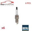 ZÜNDKERZE ZÜNDKERZEN BERU Z206 6PCS I FÜR MAZDA 626 V,MX-5 II,3,323 S VI