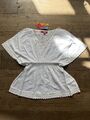 Janis Damen Tunika Bluse Weiß Gr. L / 42 Neu JAN106