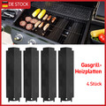 37cm Heizplatte,Porzellan Stahl gasgrill Brennerabdeckung Flammenblech ZubehörX4