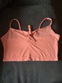 Primark Damen Top S Neon Coral Bauchfrei 