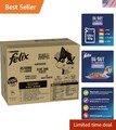 FELIX Katzenfutter nass in Gelee, Sorten-Mix, 120er Pack (120 x 85g