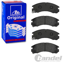 ATE BREMSBELÄGE VORNE passend für CITROEN C-CROSSER (EP) MITSUBISHI GALANT (EA)