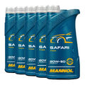 5 (5x1) Liter MANNOL 20W-50 Safari Motoröl für API SN/CH-4