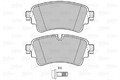 VALEO BREMSBELÄGE HINTERACHSE PASSEND FÜR AUDI A4 A5 A6 A7 A8 Q5 Q7 VW TOUAREG