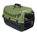 Hundetransportbox Haustierbox Hund Katzentransport Box Transport Haustiere grün