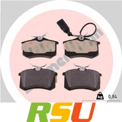 Bremsbelagsatz, Scheibenbremse 23554.170.2