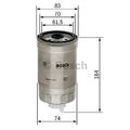 ORIGINAL BOSCH KRAFTSTOFFFILTER KRAFTSTOFF FILTER FIAT ALFA ROMEO LANCIA