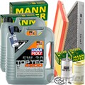 MANN INSPEKTIONSPAKET+10L LIQUI MOLY 5W30 ÖL passend für MERCEDES VITO 190-258PS