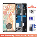 For Samsung Galaxy S21 Ultra G998 5G OLED LCD Display Touch Screen w/Fingerprint