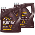 Motoröl Motor Öl MANNOL 5W-30 Energy Formula PSA 2 X 4 Liter für Mercedes VW