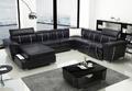 Ecksofa Wohnlandschaft Sofa Couch Polster Leder Design Relax Multifunktion UForm