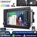 Für Audi A4 S4 RS4 B6 B7 SEAT EXEO Android 14 Autoradio DAB+ NAVI 6+128G Carplay